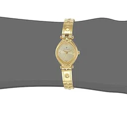 titan Karishma Analog Champagne Dial Women's Watch -NM2417YM02 / NL2417YM02/NP2417YM02 image 4