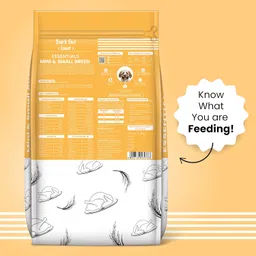 bark out loud BARK OUT LOUD,Vivaldis - Essentials Dog Food-Small/Mini Breed | Real Chicken & Egg | Gluten Free Prebiotics, Fish Oil for Immunity | Adult Dry Dog Food for Shitzu, Poodle - 1Kg image 2