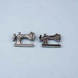 Sanseeta Sewing Machine Shaped Brass Studs image 5