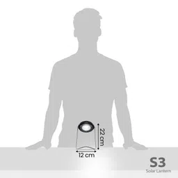 d.light dlight S3 Solar LED Rechargeable Light Works as Study lamp, Emergency Light, Solar Lights, Solar lamp, Portable Light, Solar Lights for Home Garden Outdoor - Pack of 1 image 4