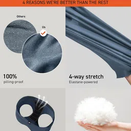 damensch Deo-Cotton Solid Underwear for Men Combo Breathable Inner Cotton Briefs Pack No-Marks Waistband Moisture Wicking image 2