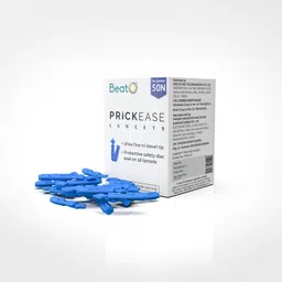 BeatO PrickEase Lancets | Glucometer Lancets Designed for Safe and Hassle-Free Blood Glucose Testing | Lancets for Glucometer (Pack of 50) image 4