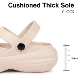 trase Clogs for Woman | Adjustable Back Strap Clog | Comfortable, Light Weight & Waterproof Mules for Women | Stylish and Anti Skid Women Clogs image 4