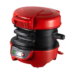 LOOM TREE® Sandwich Maker Small Toastie Maker Cheese Maker Multifunction Baking Machine Red | 1 Sandwich Maker image 1