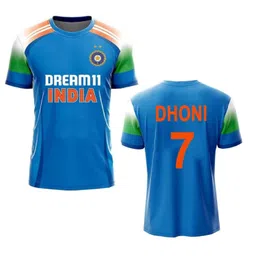 RJM India Jersey 2025 ODI for (Men,Kids,Boys) image 1