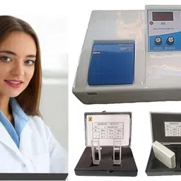 Lab Junction Spectrophotometer,Digital Spectrophotometer (Facility for 10 mm,50 mm Path Length) LJ-304 as per Quality Standards image 2