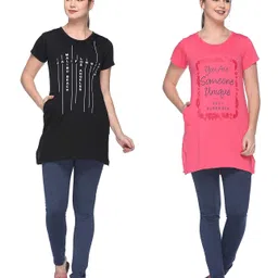 in love Women's Shirt (2CMTLPA770A1A7_XL_Black, Pink_XL) image 5