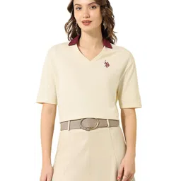 u.s. polo assn. Women's Regular Fit Polo Shirt image 1