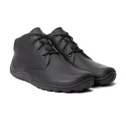 bär BaerShoes Urban Leder Executive Barefoot Shoes for Men & Women Premium Profi Leather Shoes with Flexible Sole for Comfort & Style (Black) image 1
