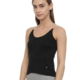 blossom Womens Cotton Camisole. Thin Adjustable Strap Slips. image 3