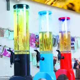 Beer Dispenser Dual Action Easy to Clean Mimosa for Outdoor Cocktail Home Red image 3