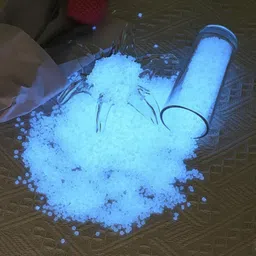 CALANDIS® 4x2000x Glow in The Dark Rocks Luminous Stones for Aquarium Decor Potted Plant | Decorative Stepping Stones | Garden D?©cor image 4