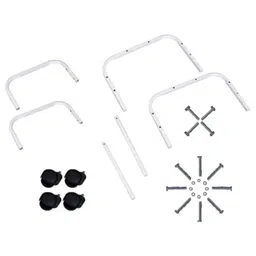 Mumma's LIFE Air Cooler Trolley Stand with Wheels (Metal Cooler Trolley) (White) image 2