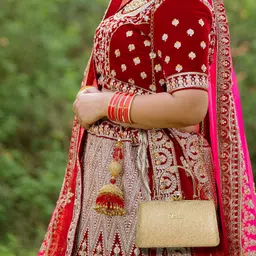 exotic Women's Starelipse Bridal Clutch image 2