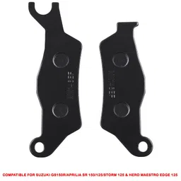 trp traders TRP TRADERS® FRONT BEAKE DISC PAD COMPATIBLE FOR APRILIA SR150/125/STORM 125 / SUZUKI GS150R & Hero Maestro Edge 125 image 3
