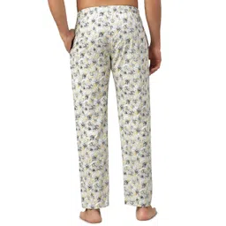 urban scottish 100% Cotton Men's Lounge Pant with Stylish Print and Convenient Side Pockets image 3