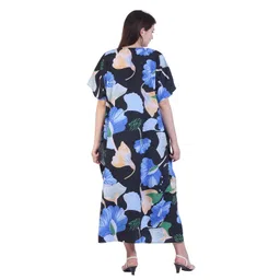 shekaf Kaftan Dress for Women - Moomoo/Mumu Boho Caftan Beach Swimsuit Bathing Swimwear Cover ups Maxi moo moo House Lounge wear Valentines Gift image 4