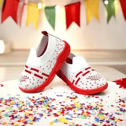 coolz Kids Chu-Chu Sound Musical Knitted Shoes Fly-4 for Baby Boys and Baby Girls 1-2.5 yrs image 2