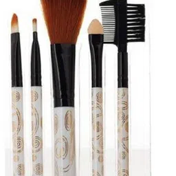 ClubBeauty 5pcs Makeup Brush Set with Foundation Brush Makeup Brushes Set Tool Combo Pack image 3