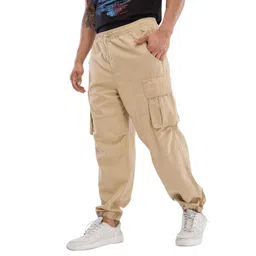 spykar Grey Regular Fit Cargo for Men image 4