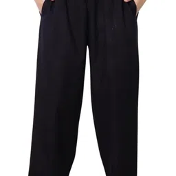 Plus Size Winter Wear Palazzo for Women Warm Woolen Palazzo Pants with Side Pockets (3XL to 10XL) image 1