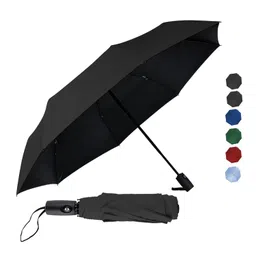 alfrotey Compact Travel Umbrella for Rain Portable Automatic Open and Close Windproof Sun Umbrella UV Protection Lightweight Small Folding Car Umbrella for Women and Men image 1