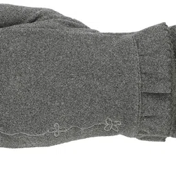 fabseasons Warm Winter Gloves For Girls & Women, with faux fur inside for cold weather, Touchscreen enabled image 4