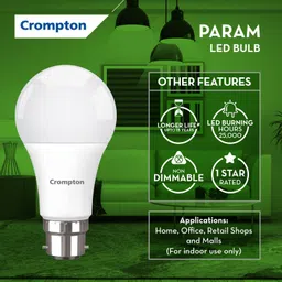 Crompton Param 12 W LED Bulb LED12WPARAMDFCDL_Pack of 8 image 3