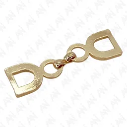 ani accessories Scarf Ring Horsebit For Women With Gold Plating | All-Match Fashion Used For Scarves Belts & Shoes Buckle (1 Piece) image 4