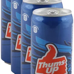 thums up Big Bazaar Combo - Thums Up, 300ml (Pack of 4) Promo Pack image 1