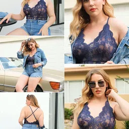 guso shopee Women Babydoll Sexy Wedding Secret Nightwear Lingerie Swimming Party Swimwear Beachwear Sheer Honeymoon Valentine Special Night Wedding Lingerie Babydoll for Women Lace image 2