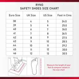 ryno safety Dakota Derby Lightweight Protective Black Shoes for Men/Women | Essential Range Standard Multi-Purpose Footwear | Low Cut Genuine Leather BIS Safety Shoe with Steel Toe Cap image 3