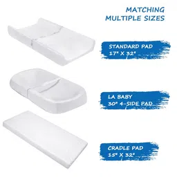 coldwind Rainbow Changing Pad Cover 2 Pack Diaper Changing Table Pad Covers 32”x17”x5.5” for Standard Baby Changing Pads Universal Microfiber Soft Cradle Sheets for Baby Boys Girls image 4