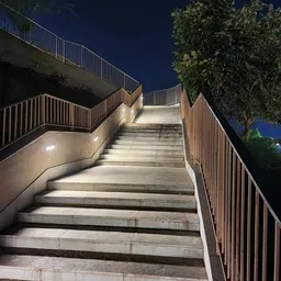 MAQON Classic 3&4 M Western LED Foot Light Convertible Under Cabinet Light, Soft White Outdoor Deck Wall Recessed Foot Stair Nosing Light (Yellow(W.W.), Pack of 1) image 5