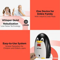 Dr Trust USA Junior Compressor Nebulizer Complete Kit With Child and Adult Mask image 4