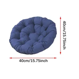 bnf® Hanging Egg Chair Cushion Outdoor Chair Seat Cushion for Balcony Living Room Dark Blue | Yard, Garden & Outdoor Living | Patio & Garden Furniture | Cushions & Pads image 3