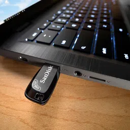 SanDisk Ultra Shift 64GB, USB 3.0, Flash Drive, 100MB/s R, Pendrive, Black (SDCZ410-064G-I35) image 3
