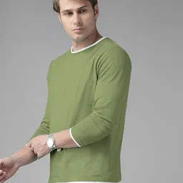 ausk Men T-Shirt || T-Shirt for Men || Plain T Shirt || T-Shirt image 4