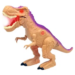 Mighty Megasaur Dinosaur Roaring Trex,Action Figure, Brown image 2