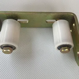 Heavy Duty Adjustable Sliding Gate Guide| Metal Gate Guide Roller with Double Ball Bearing| M.S Door Sliding Fitting Guide| Wardrobe Closet Door Roller| Metal Sliding Door Guide-SOLTAIREJACO image 3