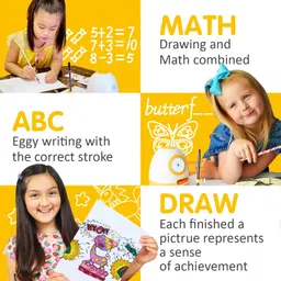 Drumstone [𝐒𝐩𝐞𝐜𝐢𝐚𝐥 𝐃𝐞𝐚𝐥 𝟏𝟐 𝐘𝐞𝐚𝐫 𝐖𝐚𝐫𝐫𝐚𝐧𝐭𝐲] Drawing Robot Toy Fun Learning for Kids with Math, Sight Words, and Educational Activities – Great Preschool Gift for Boys & Girls image 5