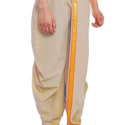 crystal revenue Ready to Wear Mahraj Dhoti for men (Elastic Readymade Dhoti Pant) image 2