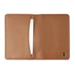 ethik Natura Vegan Leather Wallet for Men 7 Slot Vertical Credit Debit Card Holder Money Wallet (Brown) image 3