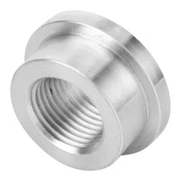 faig Weld On Fitting Bung, Weld On Flange Fitting Bung Reliable Professional Aluminium Durable Practical for Car Accessory for Vehicle Modification(3/8) image 4