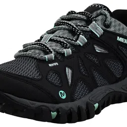 merrell Women's All Out Blaze Aero Sport Low Rise Hiking Boots Black/Adventurine 4 UK image 1