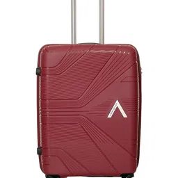 vip Aristocrat Polypropylene (Set Of 3 Hard Suitcase Cabin,(55+66+76Cm)Check-In Lightweight Luggage With 8 Strong Spinner Wheels,Secured Combination Lock & 7 Years International Warranty (Red),Large image 3
