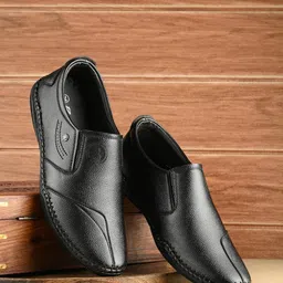 rising wolf Men's Casual Shoe Office | Meetings | Daily |Comfort | Fashion | Stylish | Parties | Outdoor | Occasions | Lightweight with TPR Welted Sole image 2