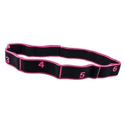 Fashion My Day Yoga Strap for Stretching Stretch Strap for Pilates Flexibility Home Workout Pink image 2