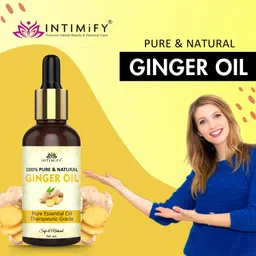 INTIMIFY Ginger Essential Oil For Massage & Hair Care (2 * 30 ml) each image 2
