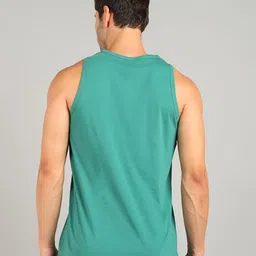 alan jones clothing Men's Cotton Sleeveless Regular Fit T-Shirt image 4